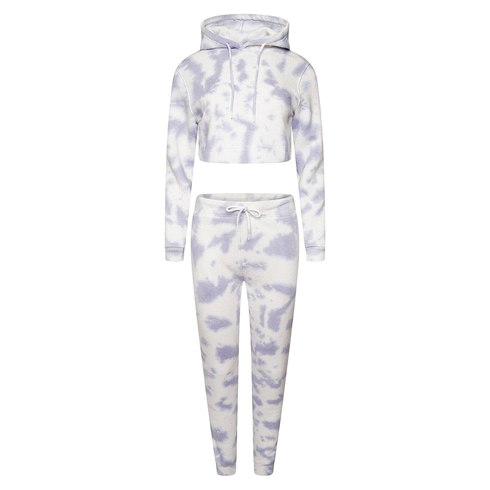 Women's Crop Hoodies Sets